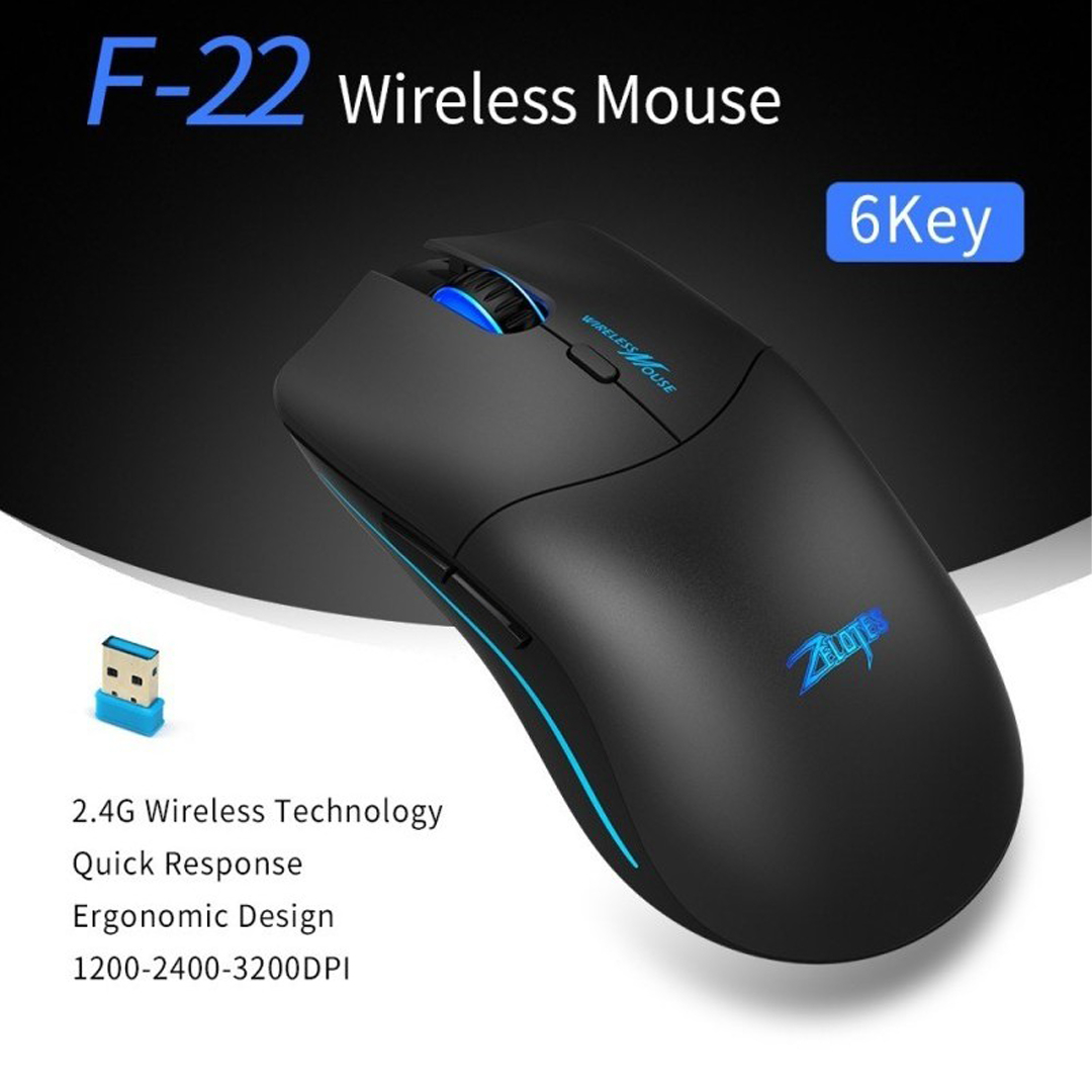 ماوس بی سیم مخصوص بازی زیلوتس مدل F22
