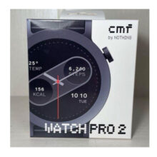 ساعت هوشمند ناتینگ مدل MMD WATCH 2  BEST PRO  دارای قابلیت های صفحه نمایش رنگی، صفحه نمایش لمسی، کنترل موسیقی (Music Player)، قابلیت مکالمه از طریق بلوتوث بند سیلیکون