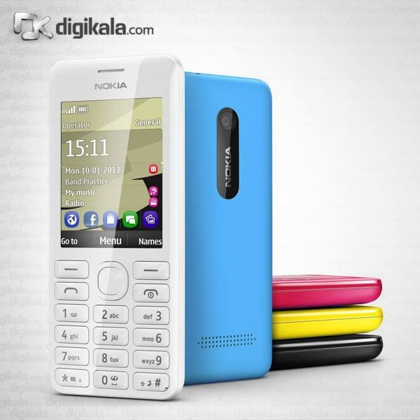 گوشی موبایل نوکیا 206 دو سیم کارت