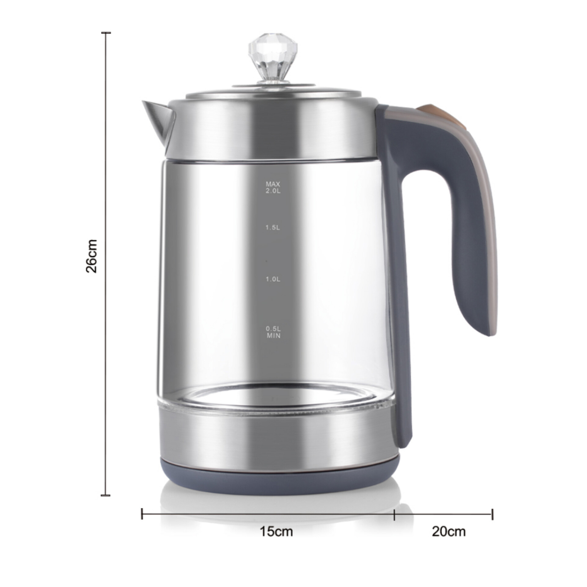 کتری برقی راف مدل R.7211 گنجایش 2 لیتر