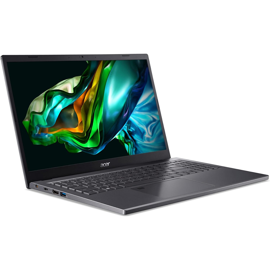 لپ تاپ 15.6 اینچی ایسر مدل Aspire 5 A515-58M-79CS-i7 13620H-16GB LPDDR5-512GB SSD-TN-Fingerprint-Backlit