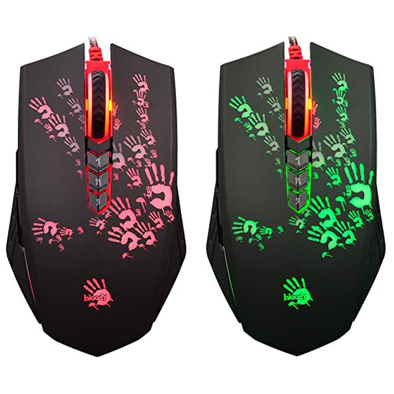 ماوس مخصوص بازی بلادی مدل A_6O_NEON_RGB