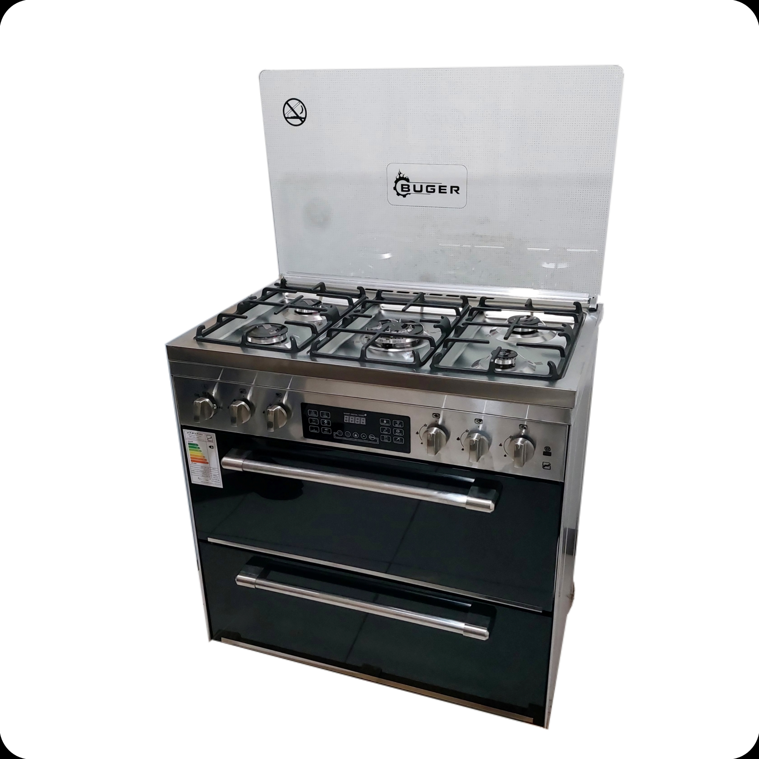 اجاق گاز 5 شعله بوگر مدل ۹۱۰ پلاس