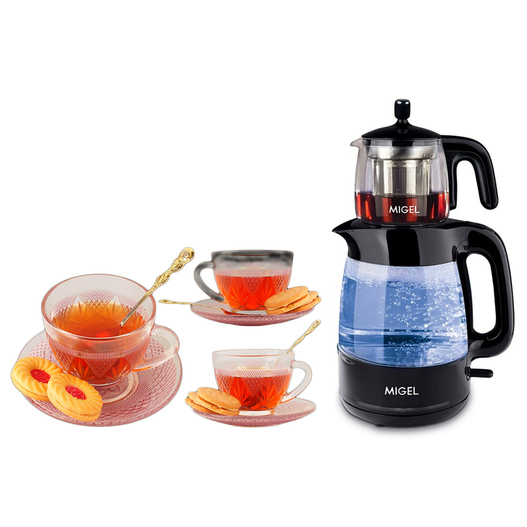چای ساز روی هم میگل مدل GTS 070