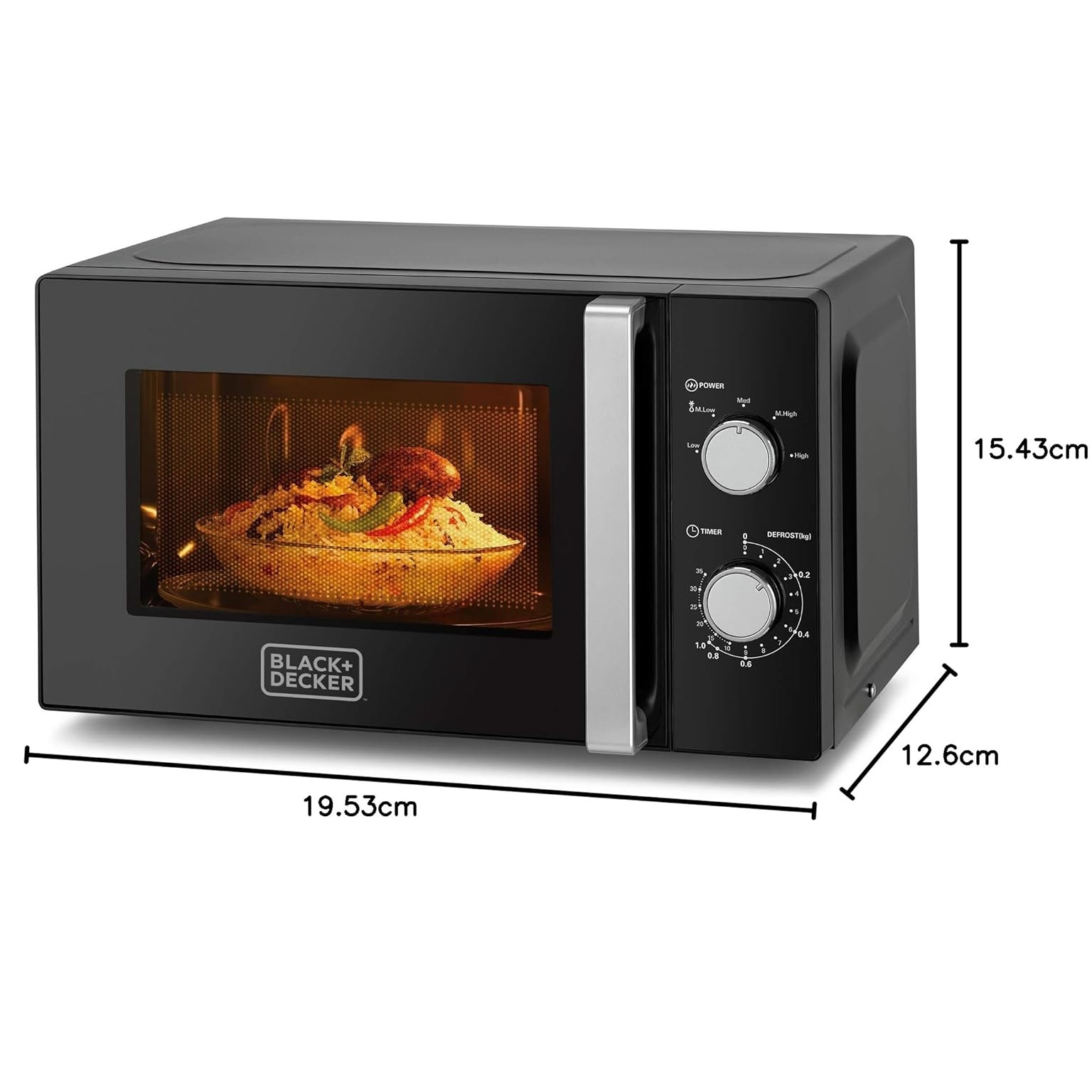 مایکروویو 20 لیتر بلک اند دکر مدل MZ2015P-B5