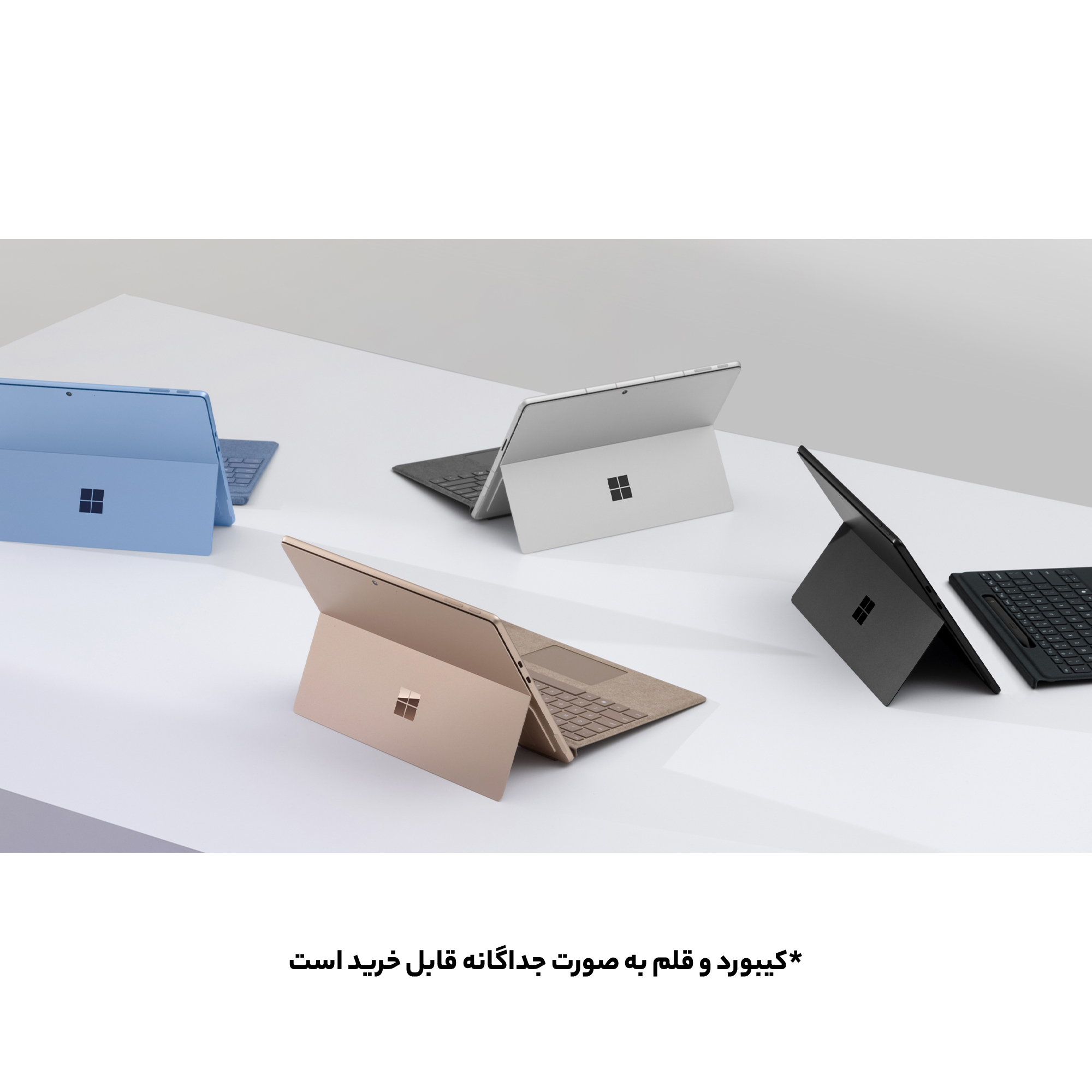 تبلت 13 اینچی مایکروسافت مدل Surface Pro 11-Snapdragon X Elite OLED ظرفیت 256 گیگابایت و رم 16 گیگابایت