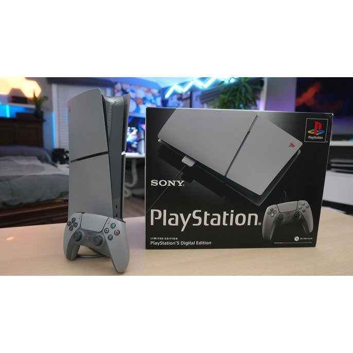کنسول بازی سونی مدل PlayStation 5 Slim Digital Edition-30th Anniversary Limited Edition ظرفیت 1 ترابایت