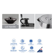 چای ساز کنار هم بیسمارک مدل 2283 دو منظوره