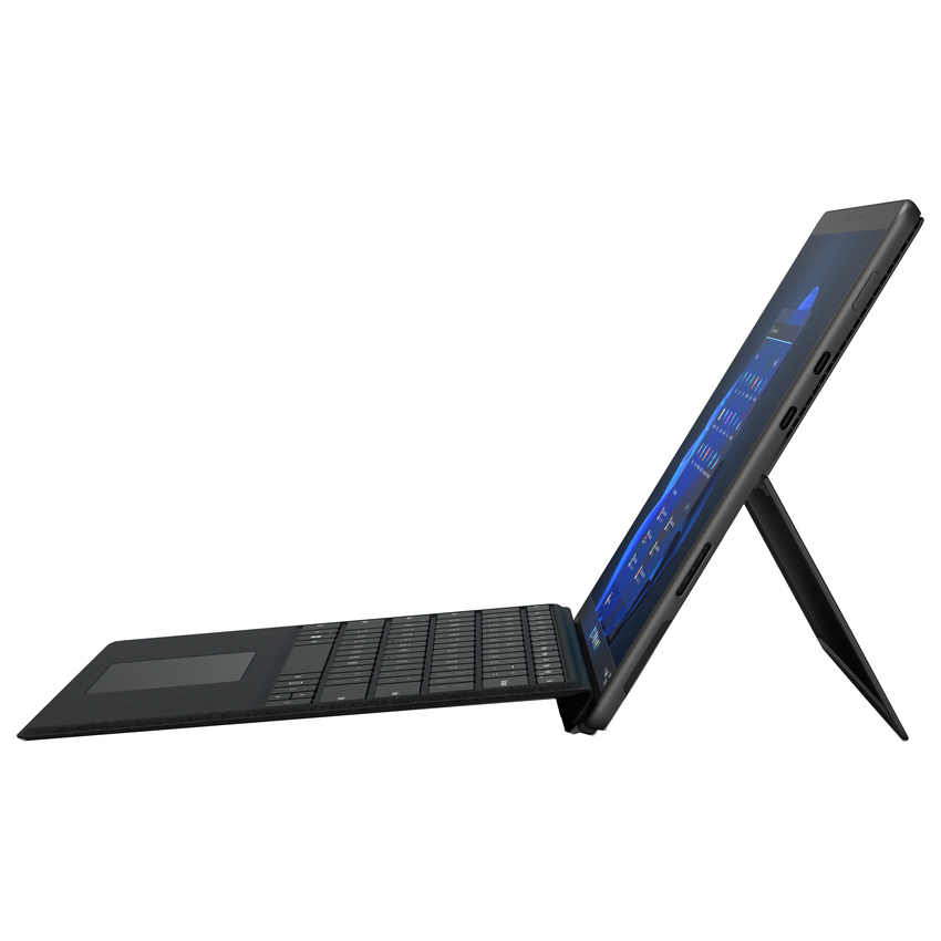 تبلت مایکروسافت مدل Surface Pro 8-i5 ظرفیت 256 گیگابایت و 16 گیگابایت رم به همراه کیبورد Signature Black و قلم Slim Pen 2