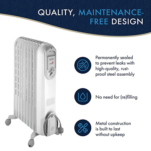 شوفاژ برقی دلونگی مدل V550920 OIL FILLED