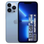 گوشی موبایل اپل مدل iPhone 13 Pro BA تک سیم‌ کارت ظرفیت 512 گیگابایت و رم 6 گیگابایت - نات اکتیو - پارت نامبر F