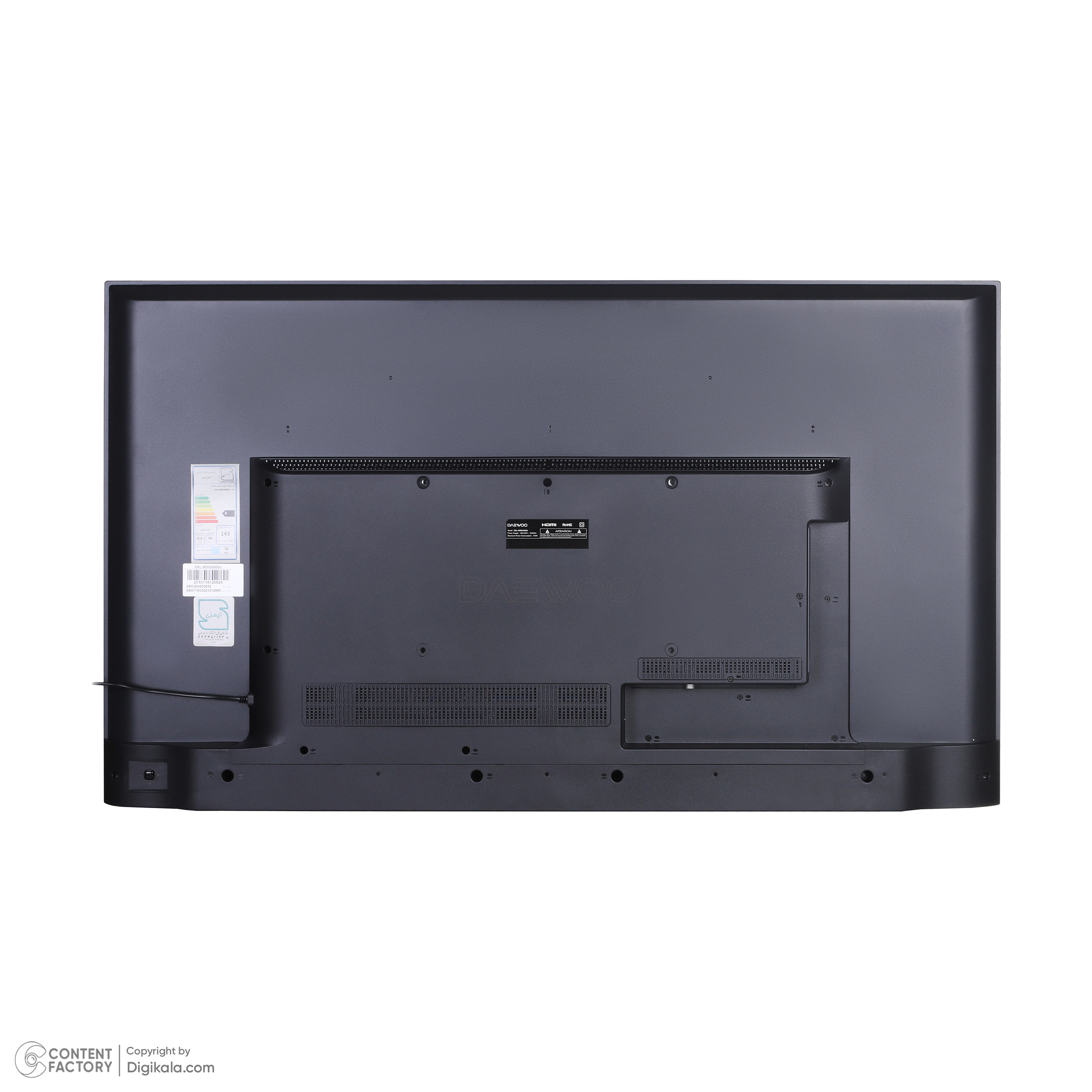 تلویزیون 50 اینچ ال ای دی هوشمند دوو مدل DSL-50MS3000U