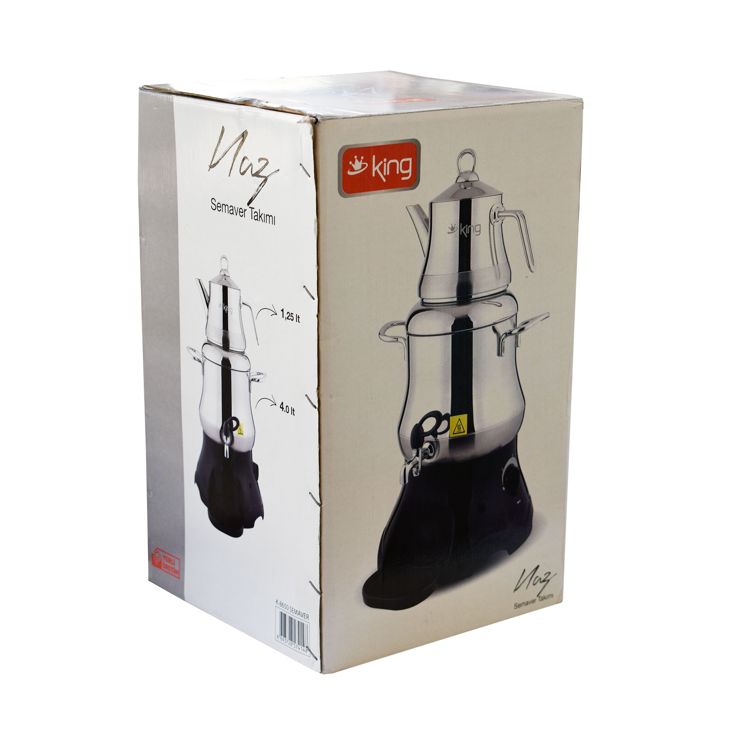 سماور برقی کینگ مدل Naz ظرفیت 4 لیتر