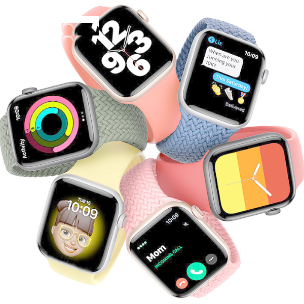 ساعت هوشمند اپل مدل SE دارای قابلیت های صفحه نمایش لمسی بند سیلیکون