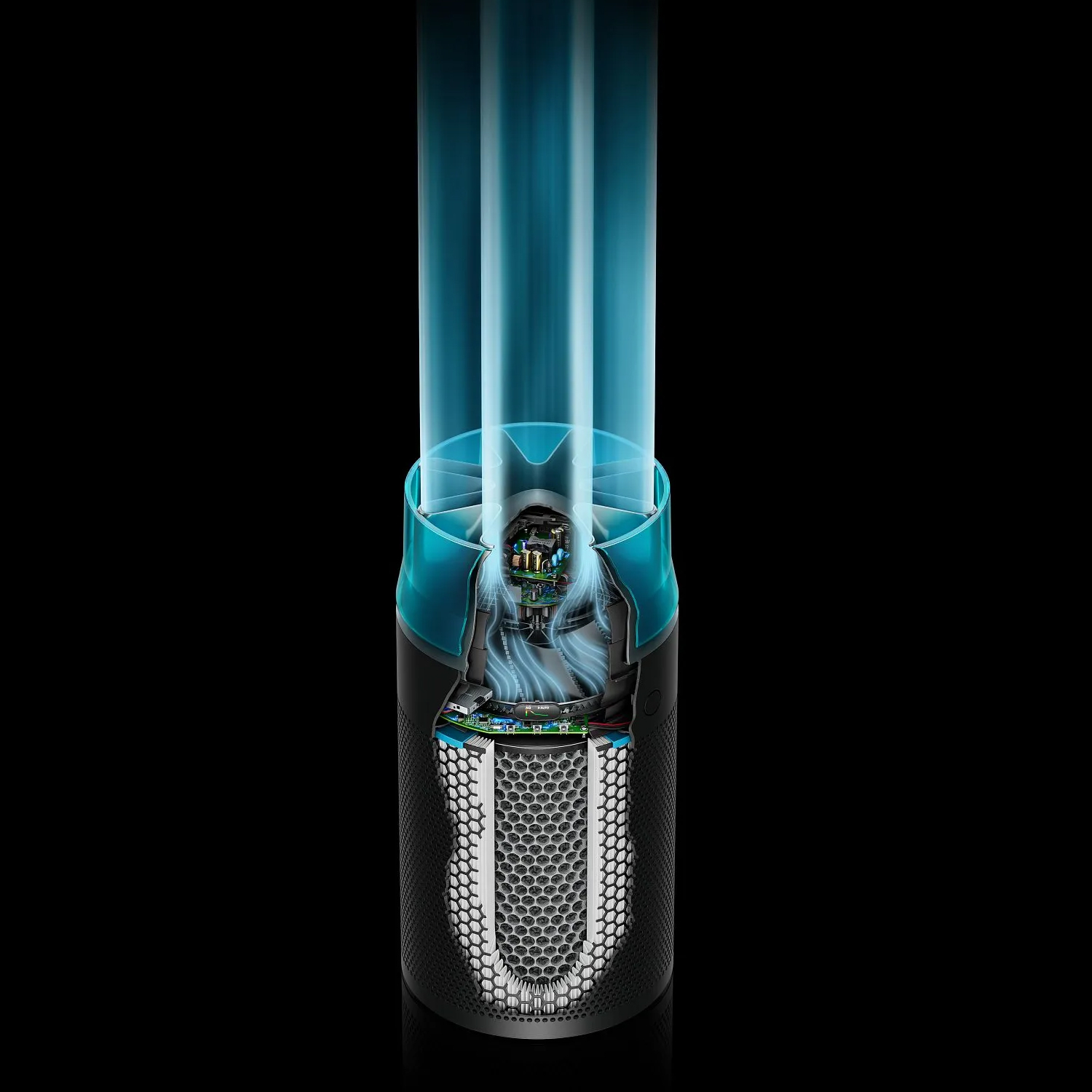 دستگاه تصفیه کننده هوا خانگی ۲مرحله ای دایسون مدل HushJet Compact HJ10