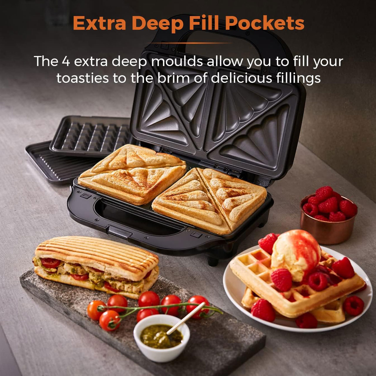 ساندویچ ساز تاور مدل T27032