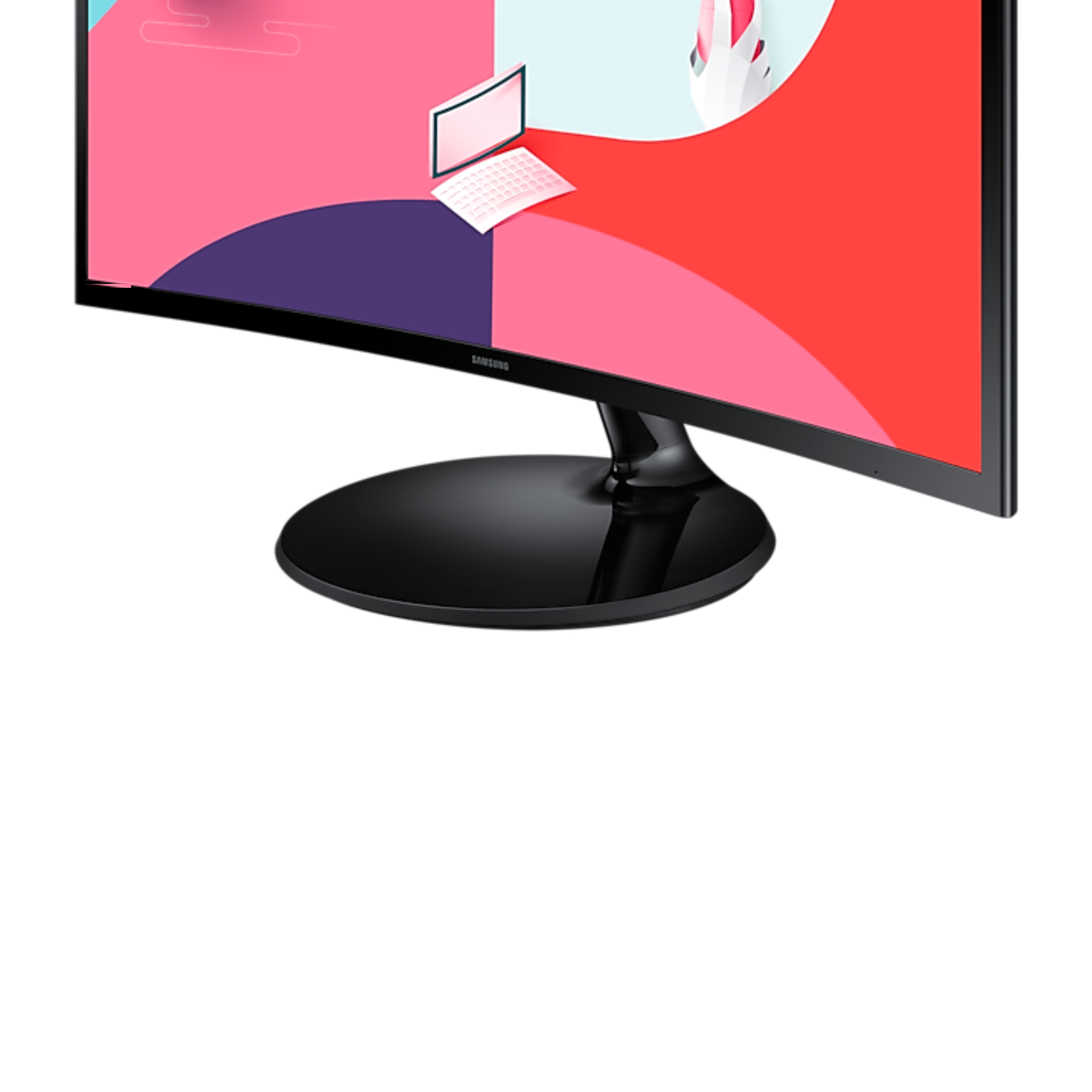 مانیتور خمیده 24 اینچ سامسونگ مدل Essential LS24C360EAMXUE