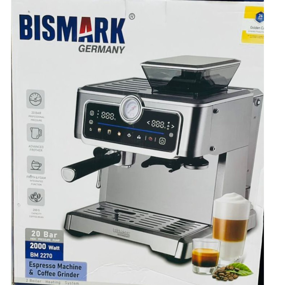 اسپرسو ساز بیسمارک مدل نیمه صنعتی BM2270