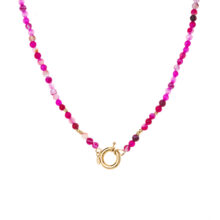 گردنبند طلا 18 عیار زنانه گالری شیدا مجد مدل ارغوان