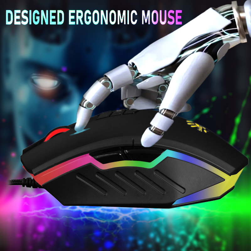 ماوس مخصوص بازی بلادی مدل A7O_MATTE _ACTIVATED