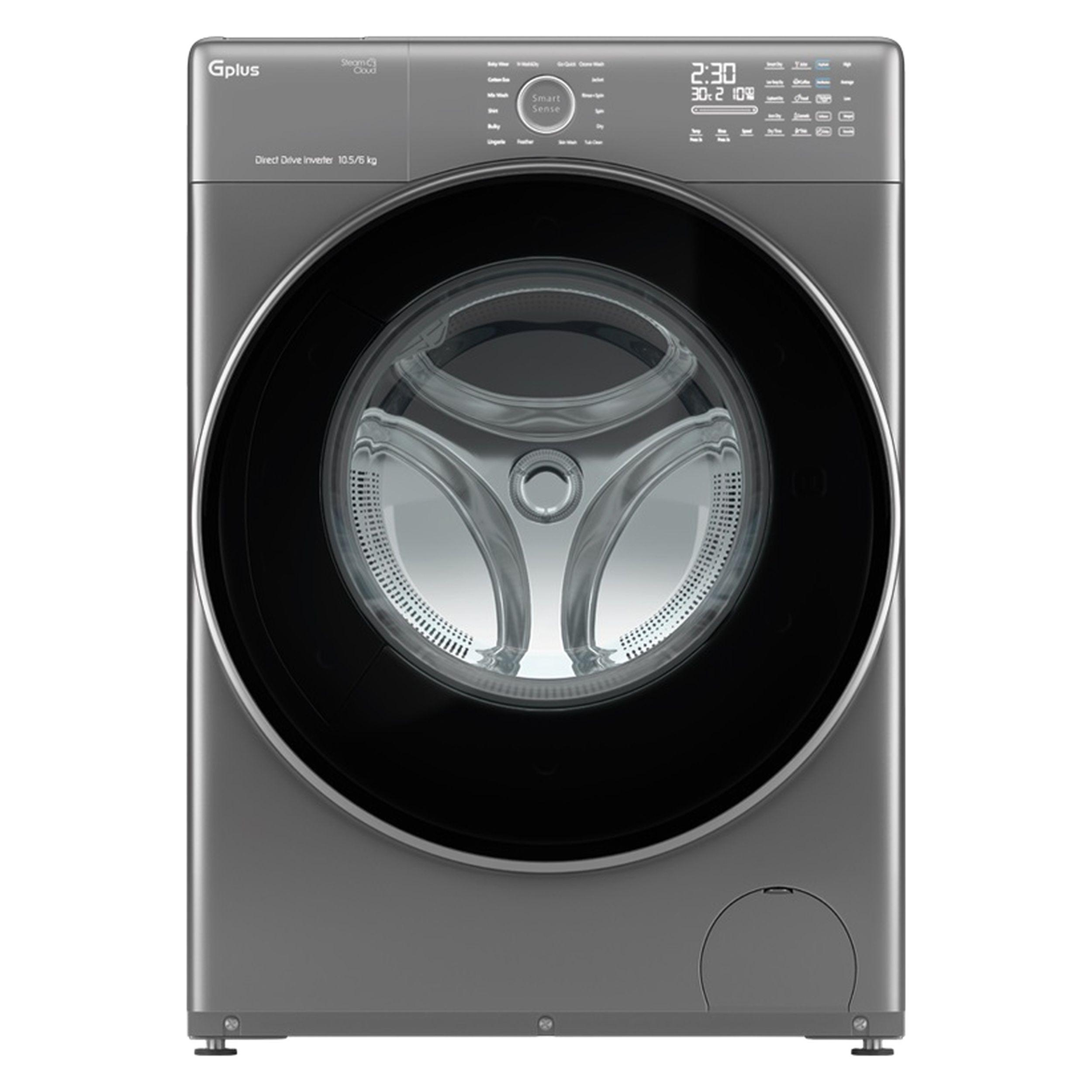 ماشین لباسشویی جی پلاس مدل GWM-PD108BS ظرفیت 10.5 کیلوگرم