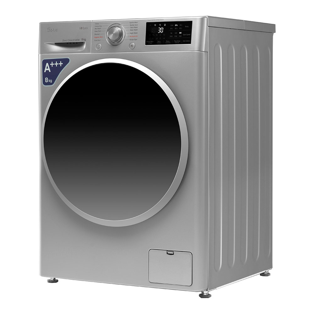 ماشین لباسشویی جی پلاس مدل GWM-L807S ظرفیت 8 کیلوگرم