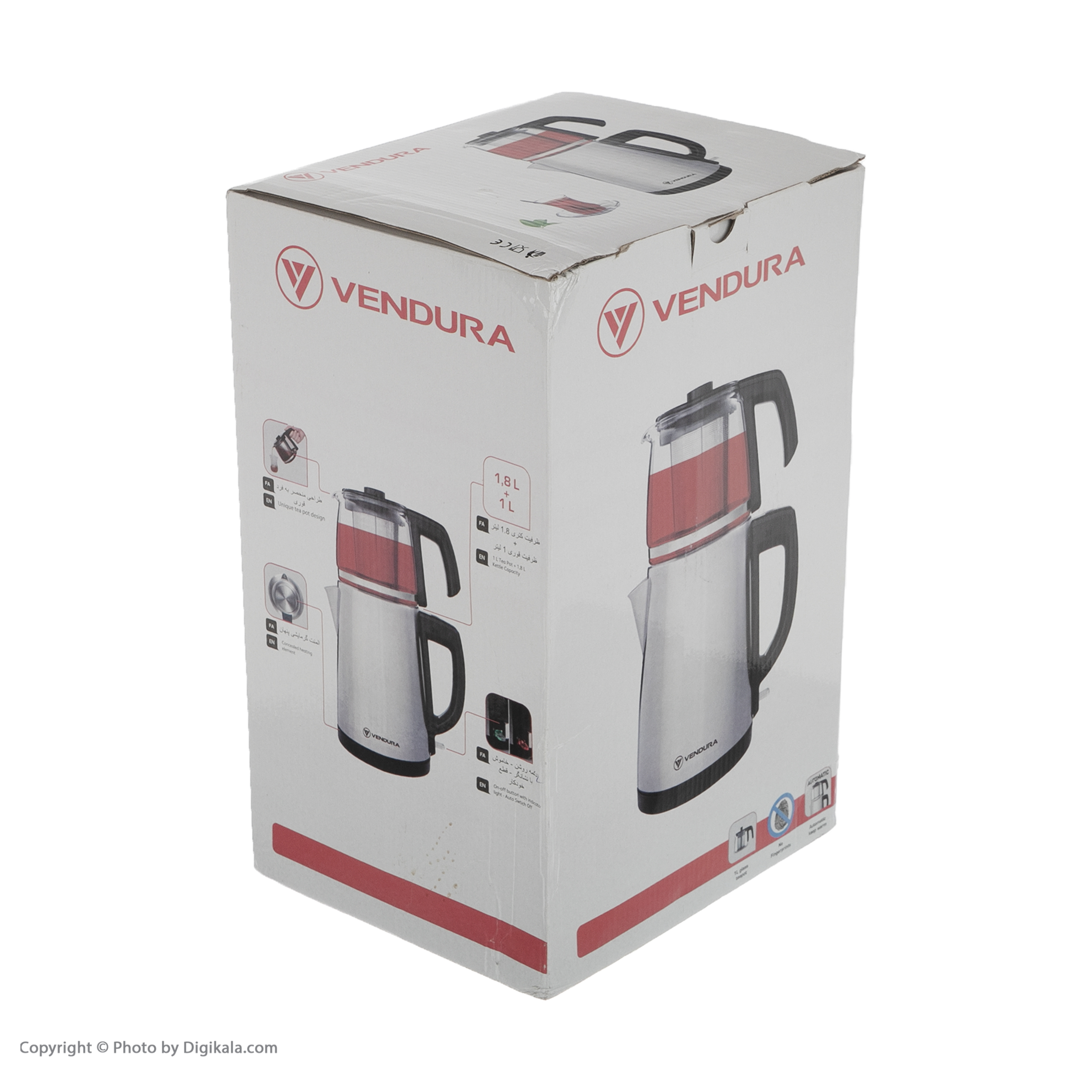 چای ساز وندورا مدل TF2211