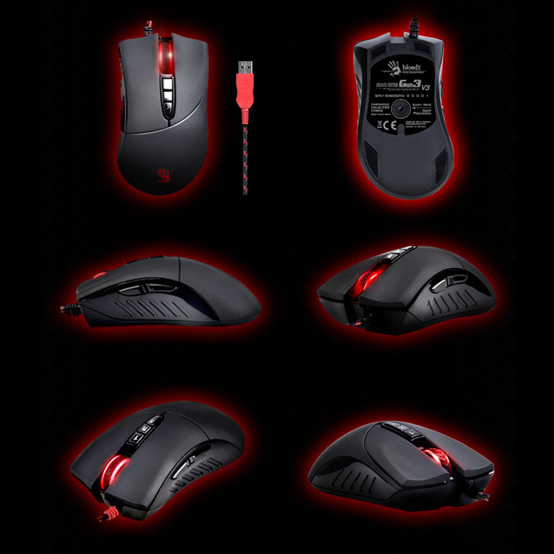 ماوس مخصوص بازی ایفورتک مدل V3M Bloody