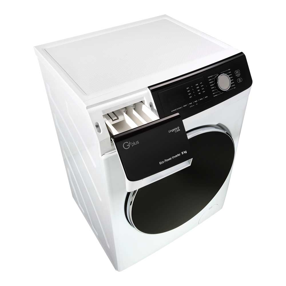 ماشین لباسشویی جی پلاس مدل GWM-K9540W ظرفیت 9 کیلوگرم
