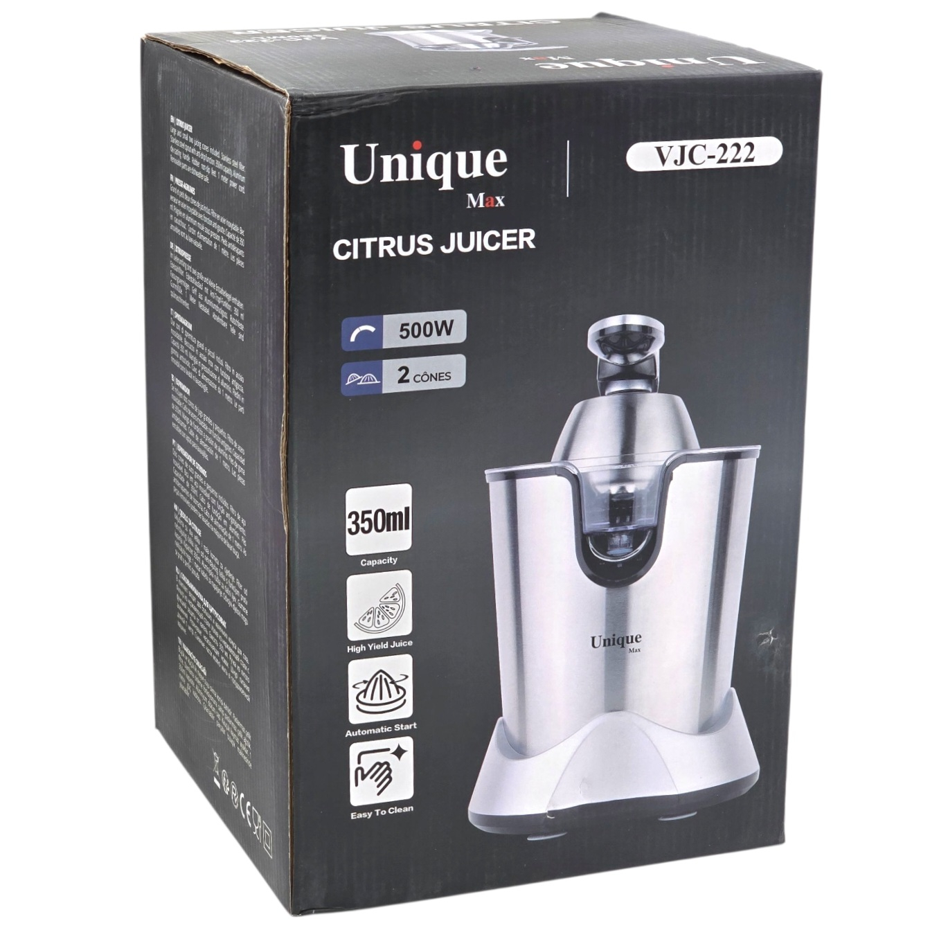 آب مرکباتگیر 500 وات یونیک مکس مدل VJC-222