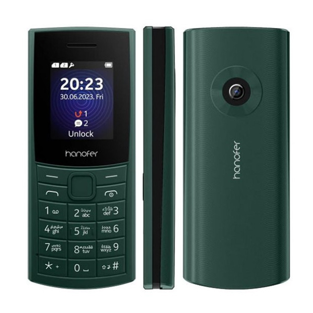 گوشی موبایل هانوفر مدل 110 2023 دو سیم کارت ظرفیت 32 مگابایت