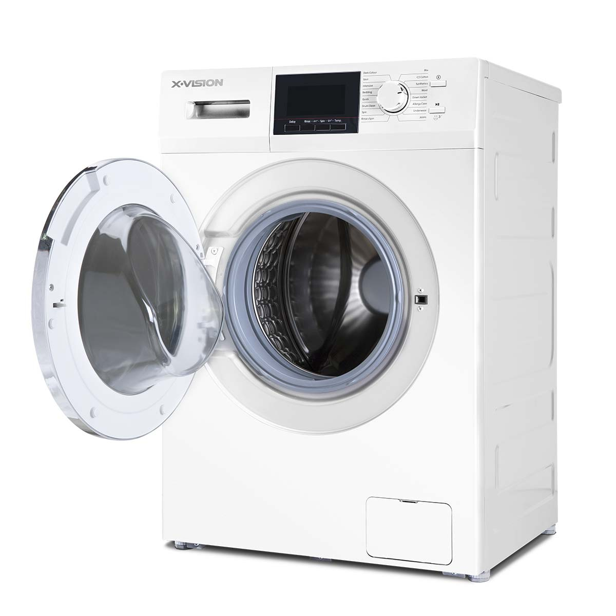 ماشین لباسشویی ایکس ویژن مدل TM94-AWBL/ASBL ظرفیت 9 کیلوگرم