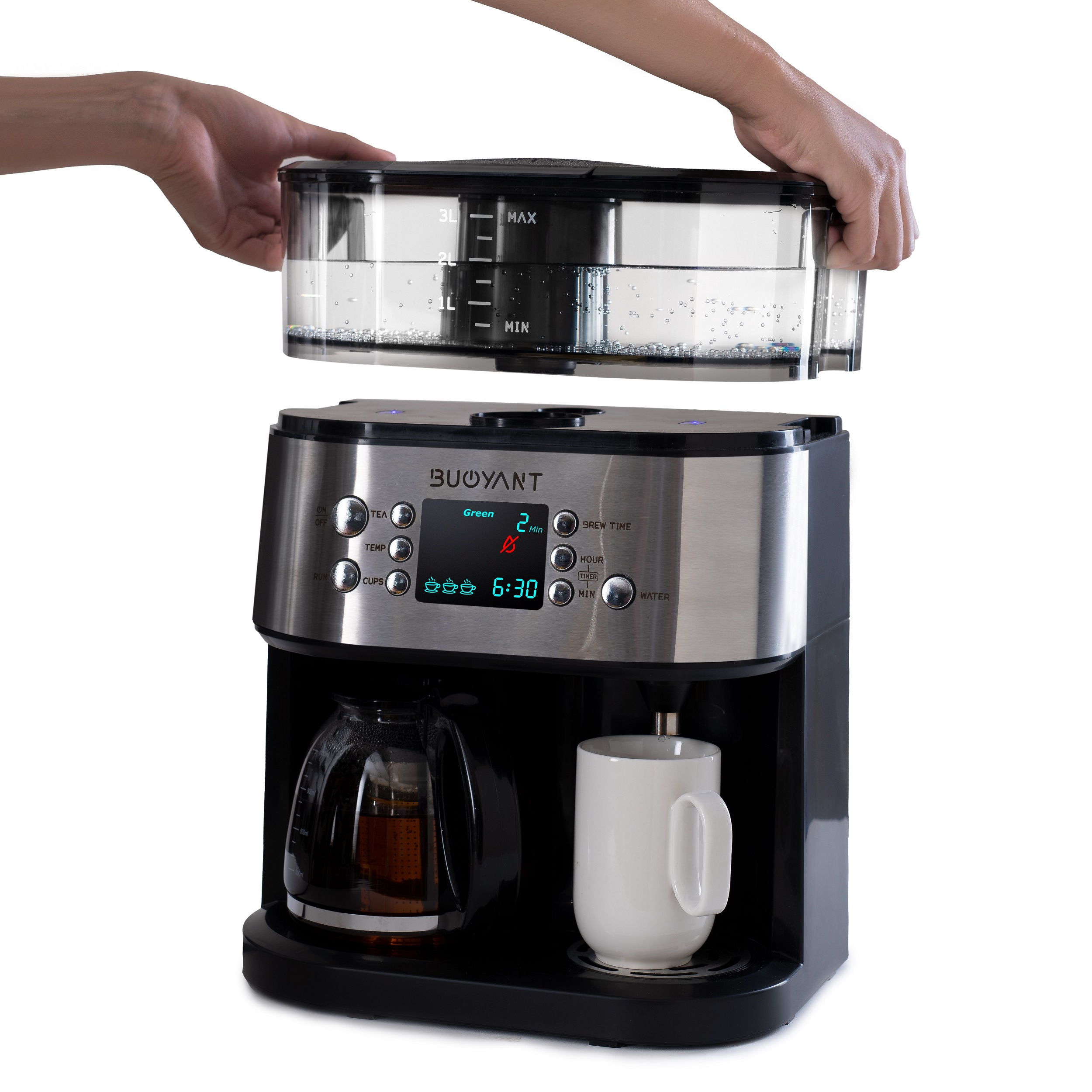 چای ساز روی هم بویانت مدل Stylish