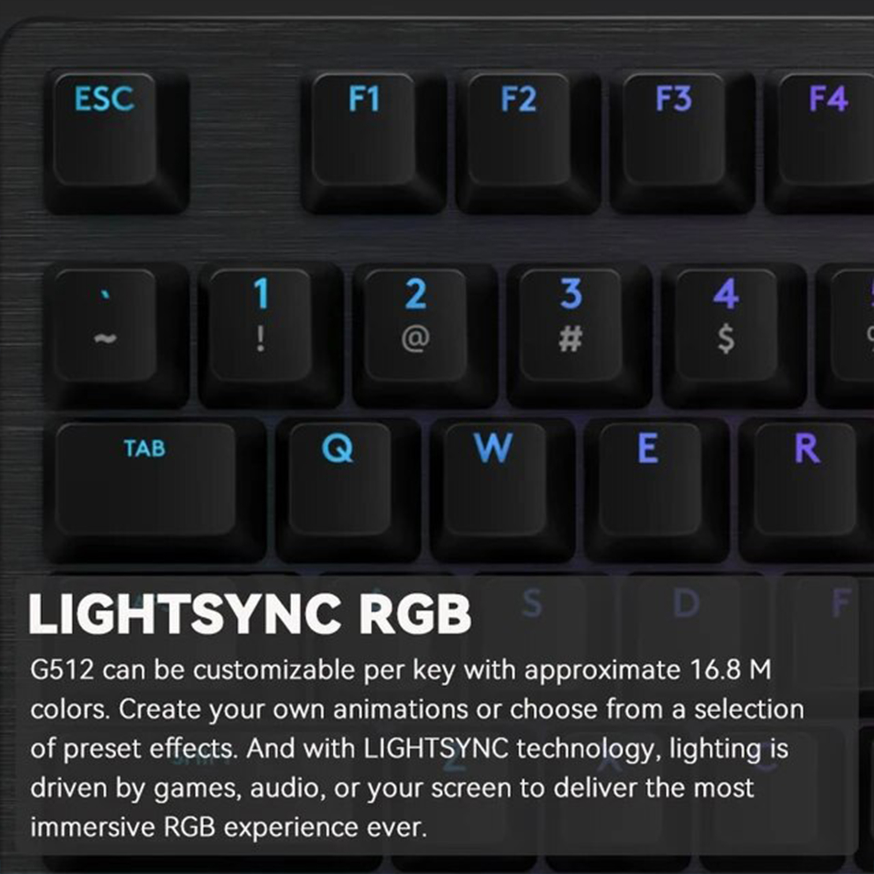 کیبورد   مخصوص بازی لاجیتک مدل G512