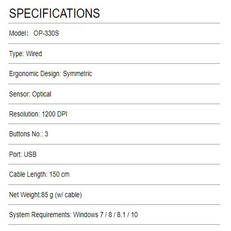 ماوس ای فورتک مدل O_P_33O_S_SILENT
