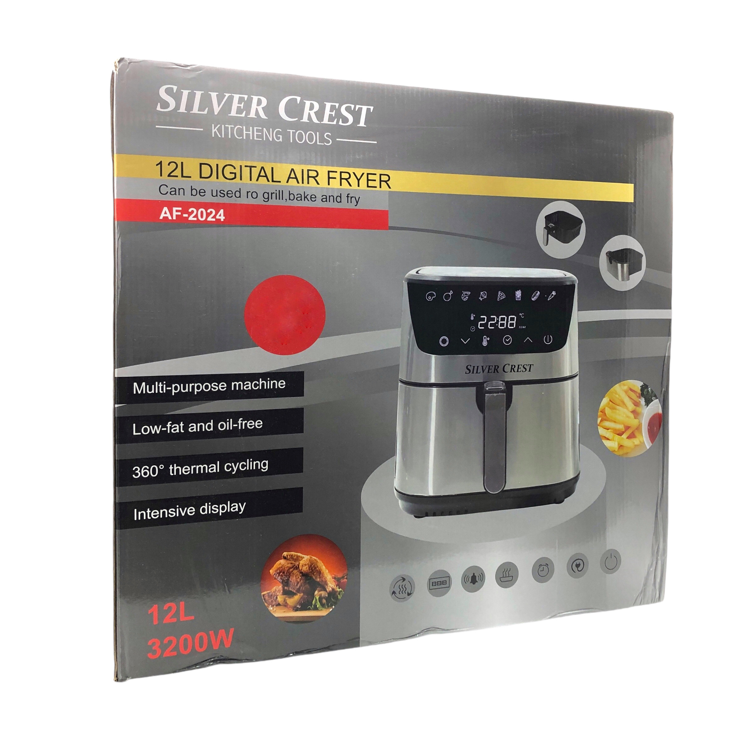 سرخ کن بدون روغن سیلورکرست مدل AF-2024