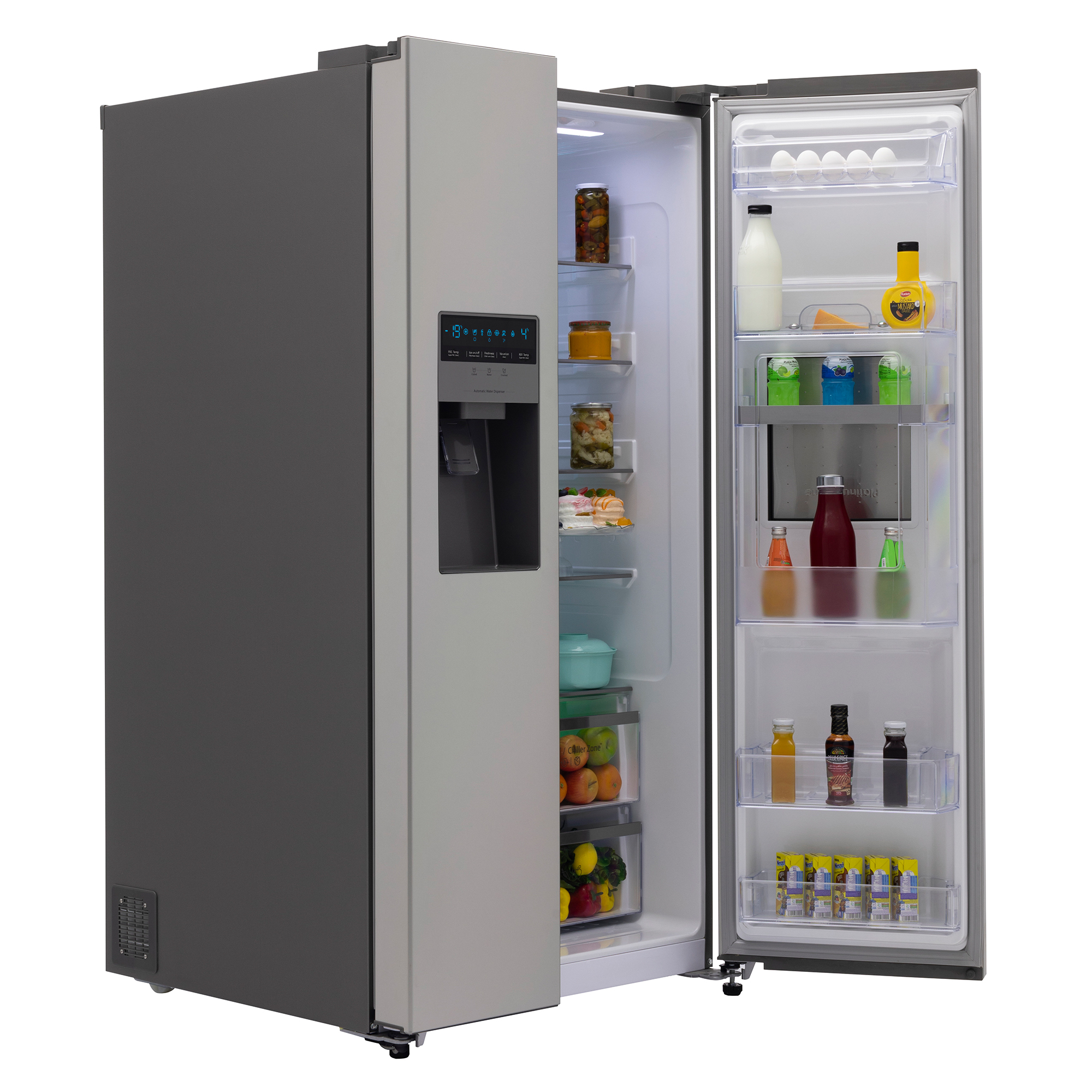 یخچال و فریزر ساید بای ساید 35 فوت اسنوا مدل SN8-2035SS