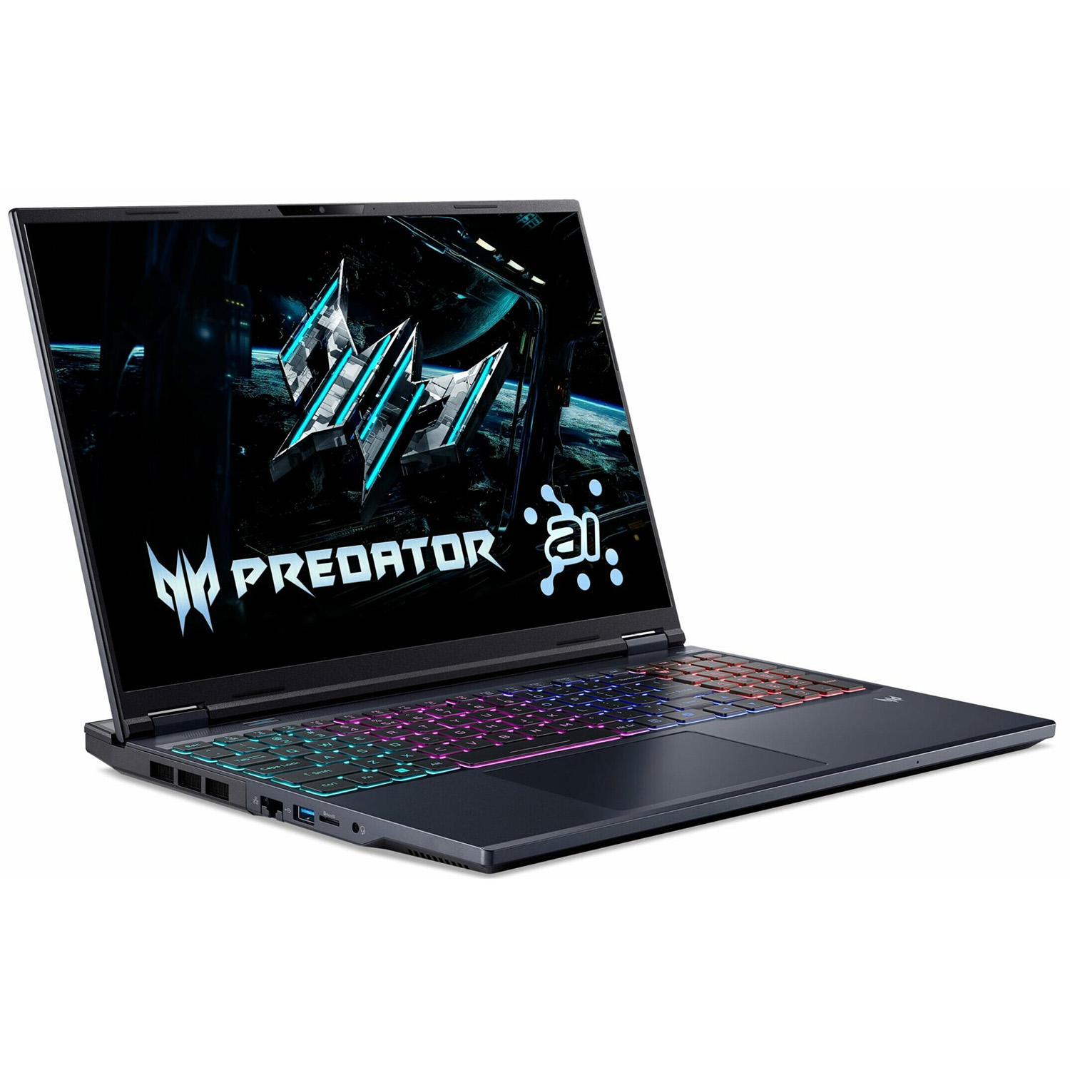 لپ تاپ 16 اینچی ایسر مدل Predator Helios Neo 16 AI PHN16-73-97BP-Core Ultra 9 275HX-16GB DDR5 6400MHz-512GB SSD-RTX5060 8GB-QHD 180Hz