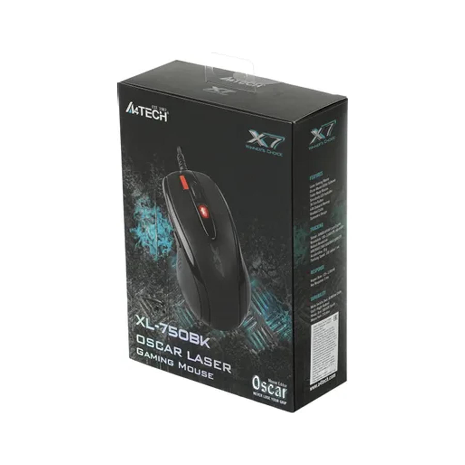 ماوس مخصوص بازی ای فورتک مدل XL-750BK