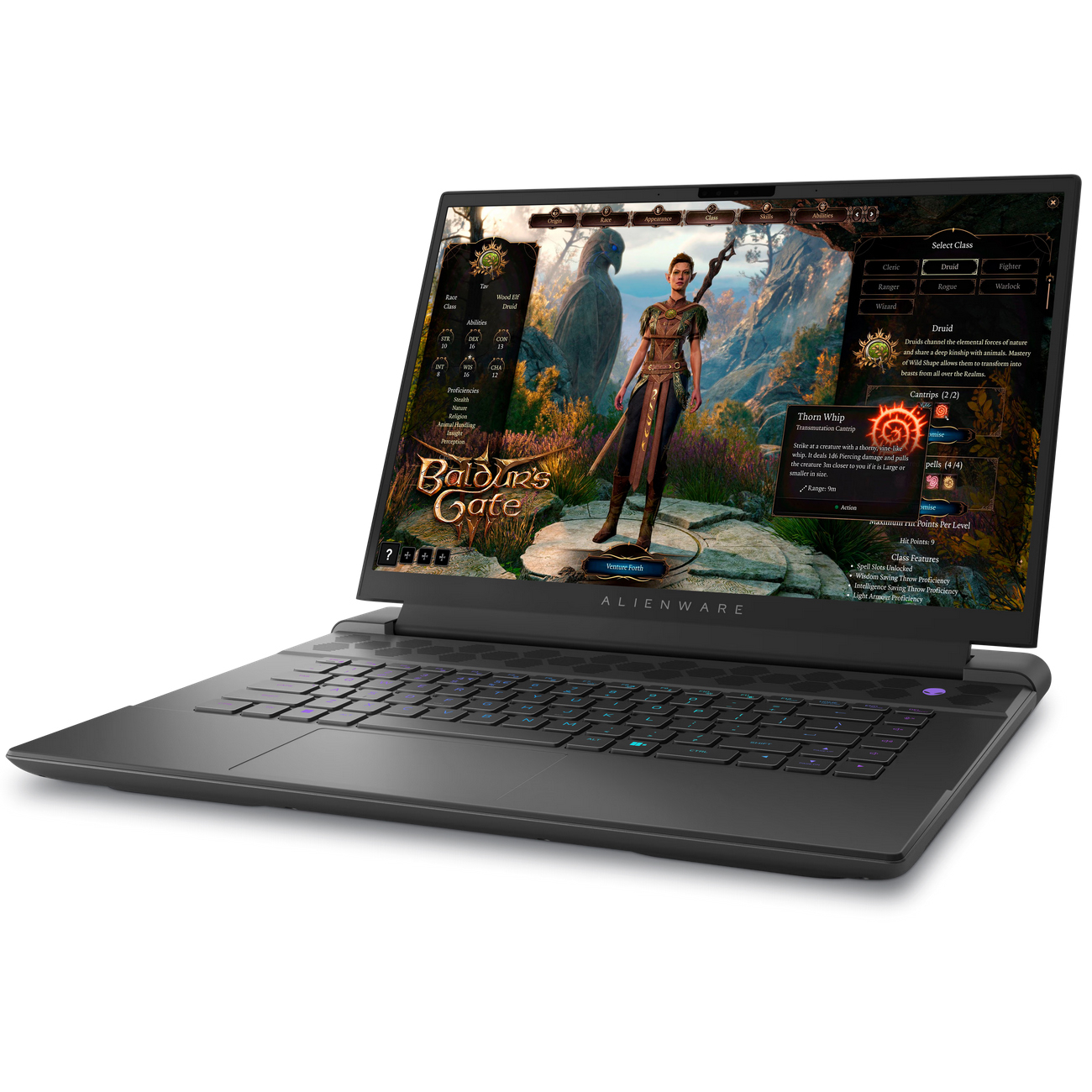 لپ تاپ 16 اینچی دل مدل Alienware m16 R1-i7 13700HX-16GB DDR5-1TB SSD-RTX4070-QHD-W