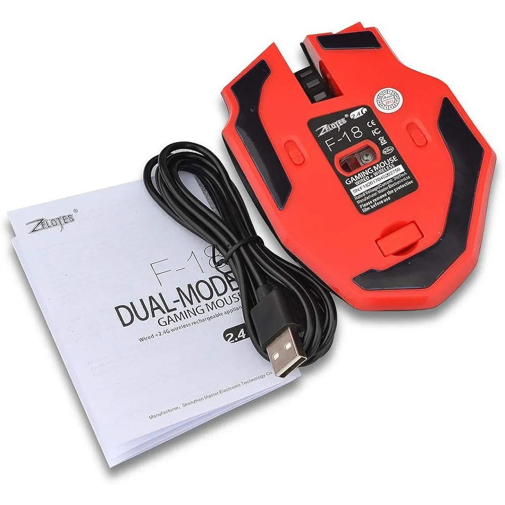 ماوس بی سیم مخصوص بازی زیلوتس مدل F18