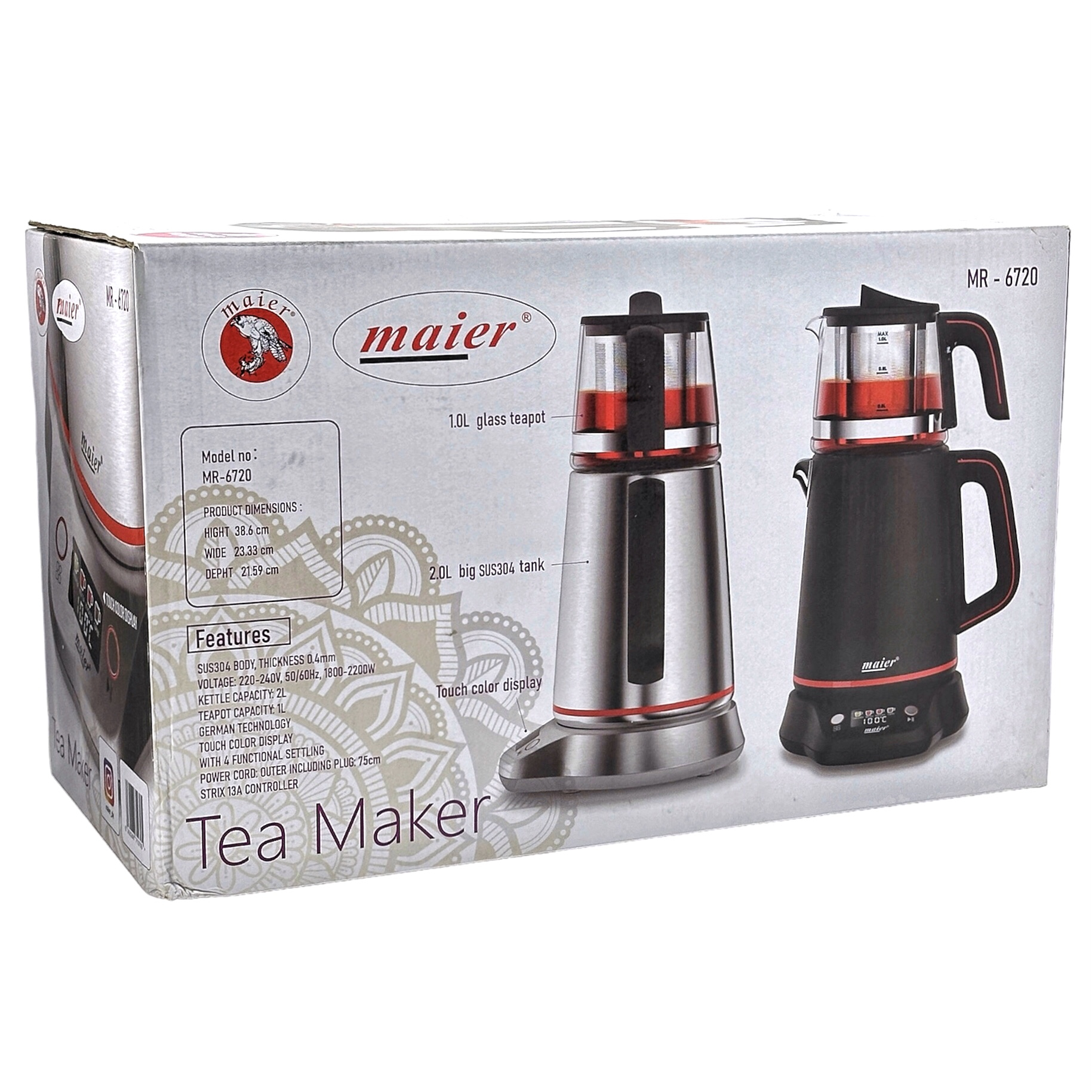 چای ساز مایر مدل MR-6720