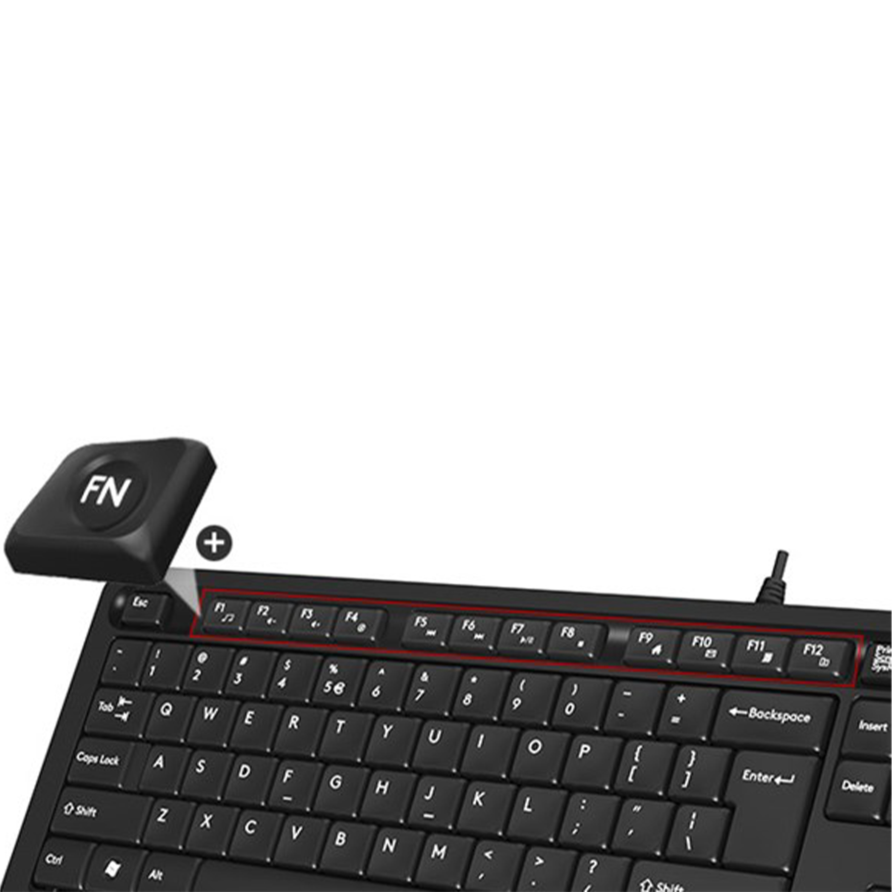 کیبورد ای فورتک مدل FSTYLER-FK10