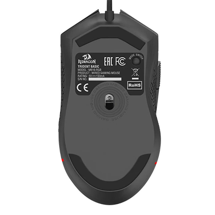 ماوس سیمی گیمینگ ردراگون مدل TRIDENT BASIC M616