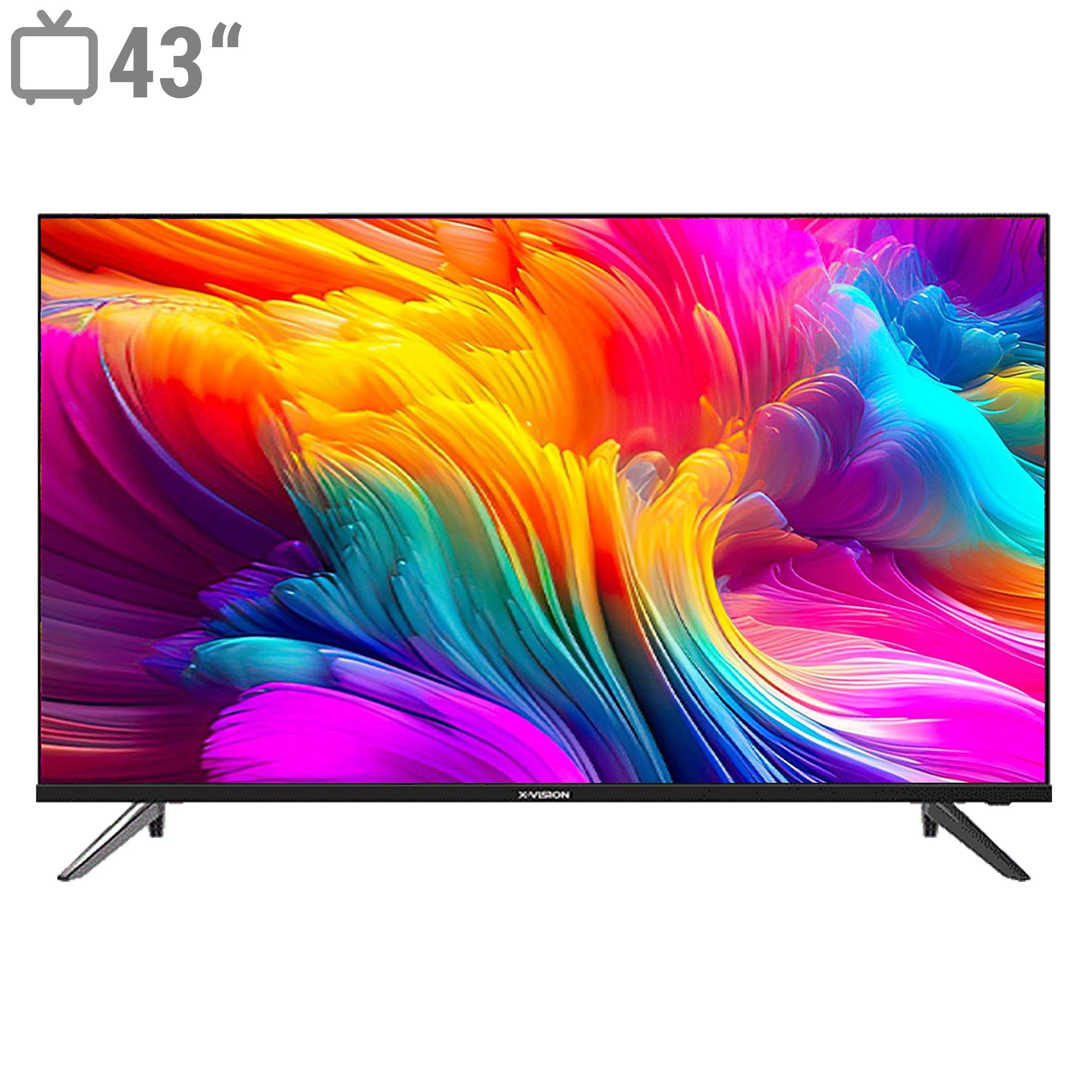 تلویزیون ال ای دی هوشمند ایکس ویژن مدل 43XC775 سایز 43 اینچ