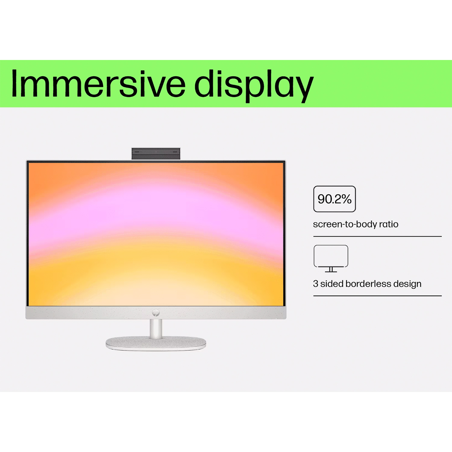 کامپیوتر همه کاره 27 اینچ اچ‌ پی مدل CR0170nh با پردازنده Core i7 1355U رم 32 گیگابایت از نوع DDR4 حافظه داخلی یک ترابایت SSD کارت گرافیک Iris Xe (integrated) نمایشگر از نوع IPS