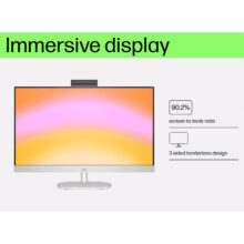 کامپیوتر همه کاره 27 اینچ اچ‌ پی مدل CR0153nh با پردازنده Core i7 1355U رم 32 گیگابایت از نوع DDR4 حافظه داخلی دو ترابایت SSD کارت گرافیک Iris Xe (integrated) نمایشگر از نوع IPS