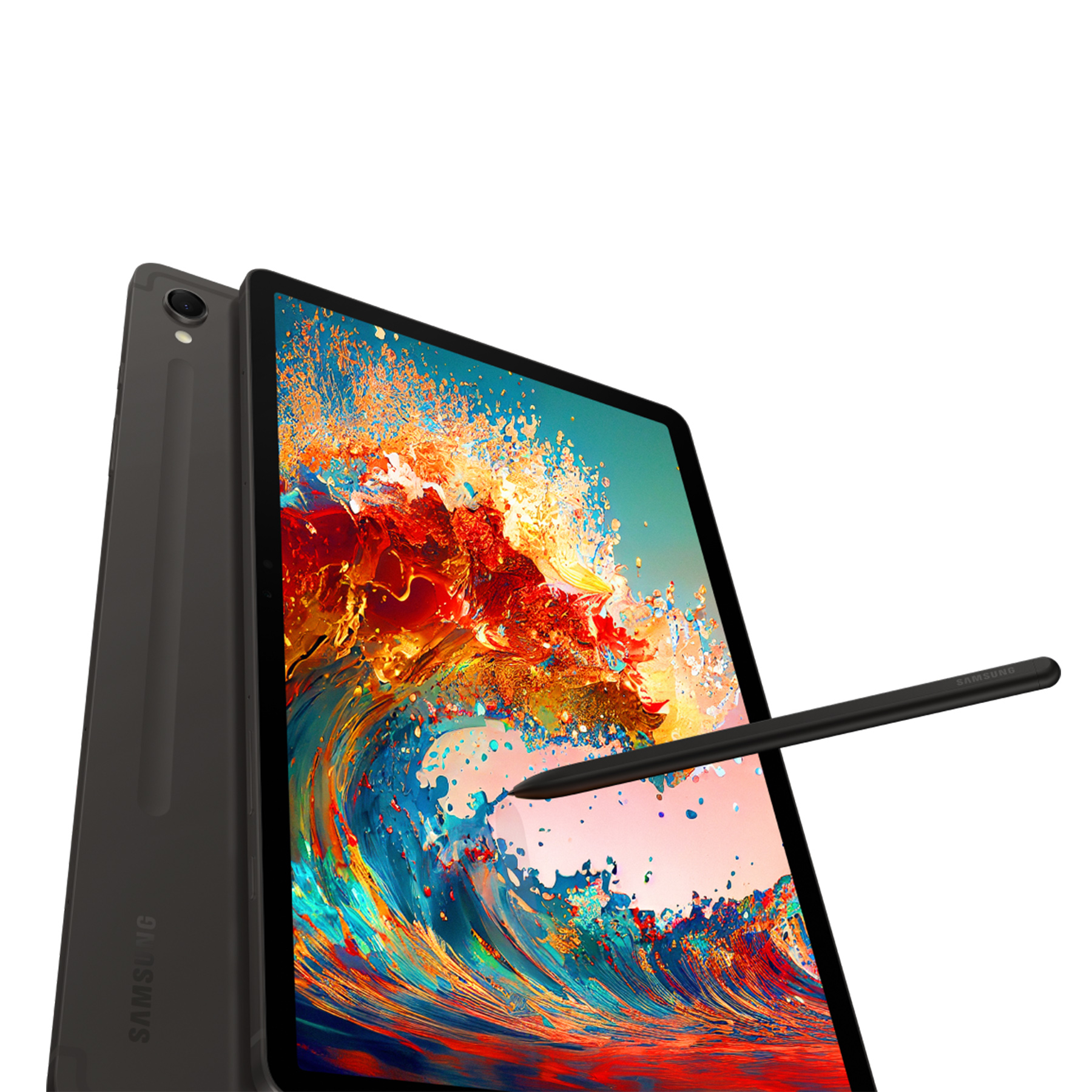 تبلت سامسونگ مدل Galaxy Tab S9 ظرفیت 256 گیگابایت و رم 12 گیگابایت به همراه قلم و کیبورد