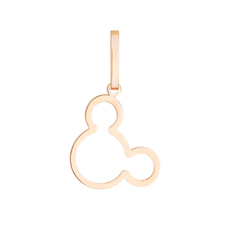 آویز گردنبند طلا 18 عیار بچگانه گالری شیدا مجد طرح میکی