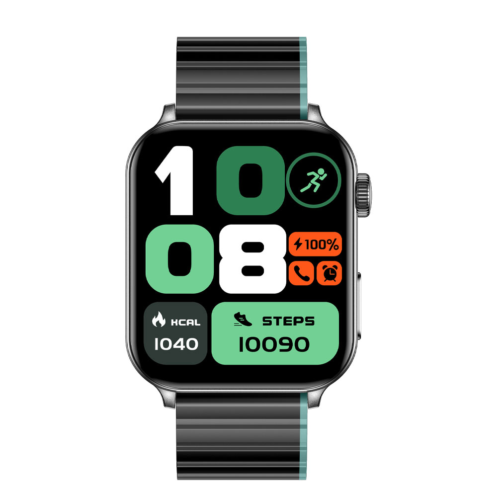 ساعت هوشمند گلوریمی مدل GS2 X سنسور سنجش اکسیژن خون، 160 حالت ورزشی، بند سیلیکونی